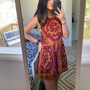 Urban Outfitters orange sundress